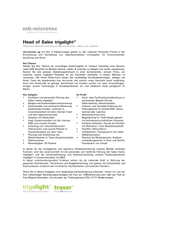 Head of Sales trigalight - mb