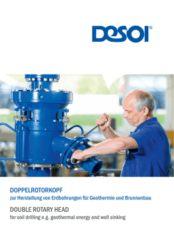DOPPELROTORKOPF DOUBLE ROTARY HEAD
