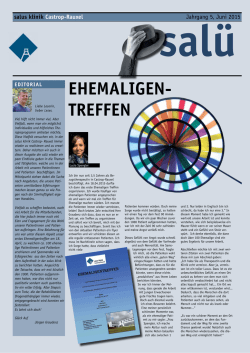 eheMaligen- treffen - salus kliniken GmbH