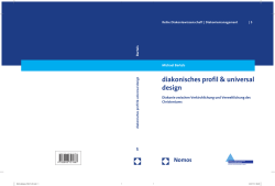 diakonisches profil & universal design