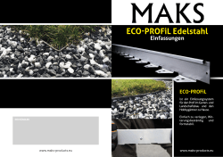 ECO-PROFiL Edelstahl