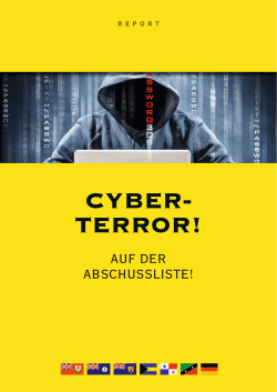 Report 6: Cyber Terror