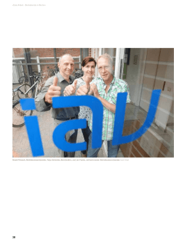 Gute Arbeit - Betriebsr&auml;te in Berlin&laquo; Gerald
