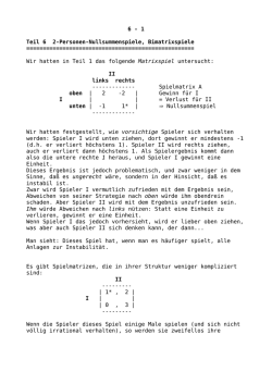 2-PERSONEN-NULLSUMMENSPIELE