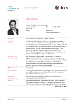 Jaron Bernstein