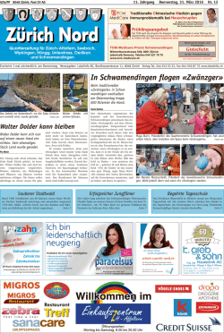 In Schwamendingen flogen &laquo;Zw&auml;nzger