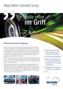 Die Stra&szlig;e sicher