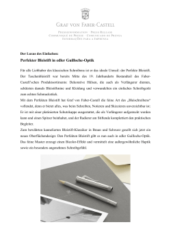 Perfekter Bleistift in edler Guilloche-Optik - Graf von Faber