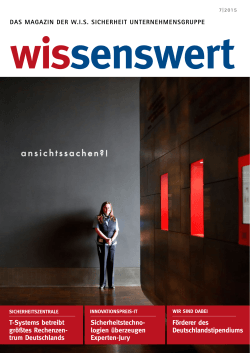 PDF - WIS Sicherheit