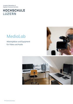 MediaLab - Zentrum für Lernen und Lehren