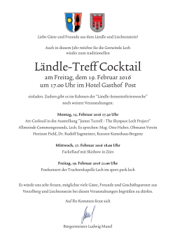 Ländle-Treff Cocktail