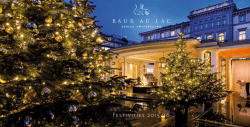 Festivities 2015/16