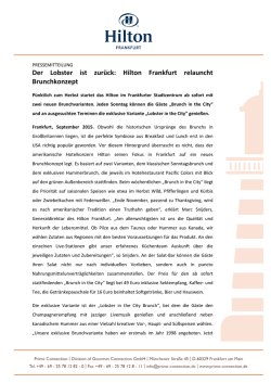 Hilton_PM_Neues Brunchkonzept - Prime