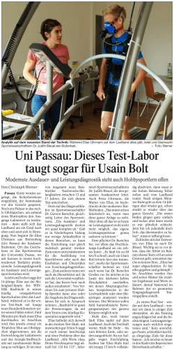 Artikel aus der Passauer Neuen Presse - Sportzentrum