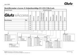 E-Schutzbeschläge ES 1/ES 3/Hz-Lock