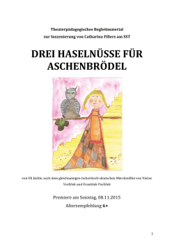 Drei Haseln&uuml;sse f&uuml;r Aschenbr&ouml;del - Saarl&auml;ndisches Staatstheater