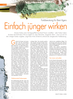 Einfach j&uuml;nger wirken - antara