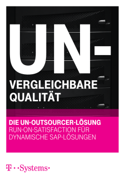 Die Un-outsourcer-L&ouml;sung - T