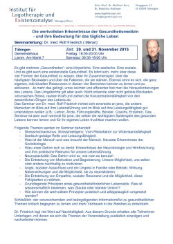 Die wertvollsten Erkenntnisse der Gesundheitsmedizin