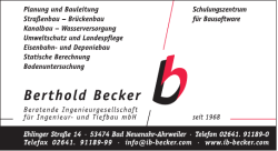 Planung und Bauleitung Straßenbau — Brückenbau Kanalbau