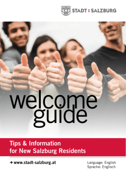 Guide in Englisch