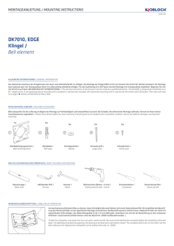 DK7010, EDGE Klingel / Bell element