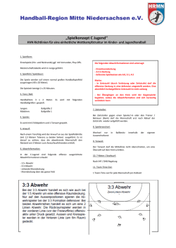 Spielkonzept C Jugend