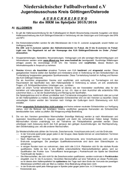 HKM 2015/16 - NFV Kreis G&ouml;ttingen