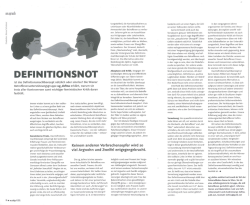 Definitionsnot