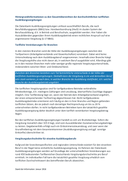 Hintergrundinformationen 2015