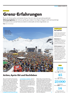 Grenzerfahrungen im Winter - Migros