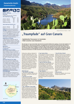 „Traumpfade” auf Gran Canaria