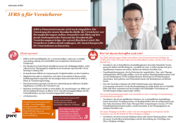 IFRS 9 f&uuml;r Versicherer