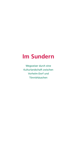 Im Sundern - Initiative WortOrte