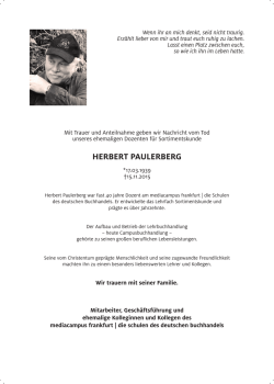 herbert paulerberg
