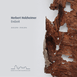Herbert Holzheimer Endzeit