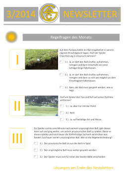 File/Newsletter 3-14 - Aachener Golf