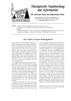 Theologische Handreichung und - ELFK.de