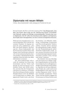 Diplomatie mit neuen Mitteln - IP