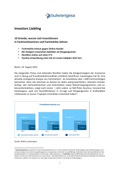 Investors Liebling