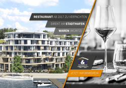 Restaurant Hafenresidenz Waren - K&K Ferienimmobilien GmbH