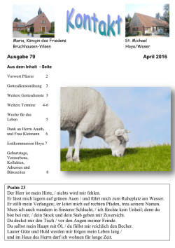 Ausgabe 79 April 2016