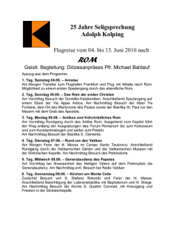 Programm - Bistum Speyer