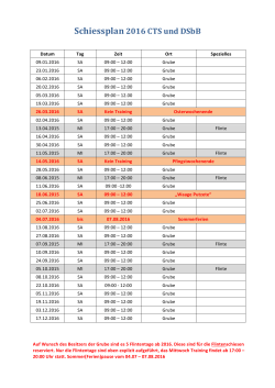 trainingsplan