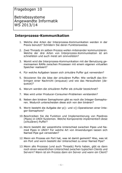 Interprozess-Kommunikation
