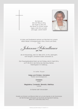 Johanna Schindlauer