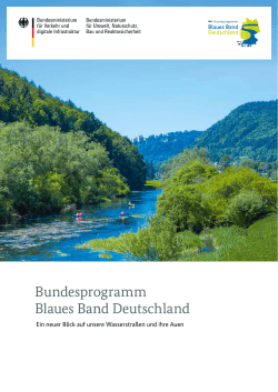 Bundesprogramm Blaues Band Deutschland