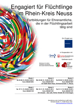 Flyer zum - familienforum edith stein