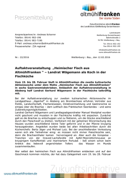 Heimischer Fisch aus Altm&uuml;hlfranken