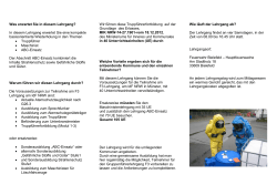 Flyer F3 Vorbereitung